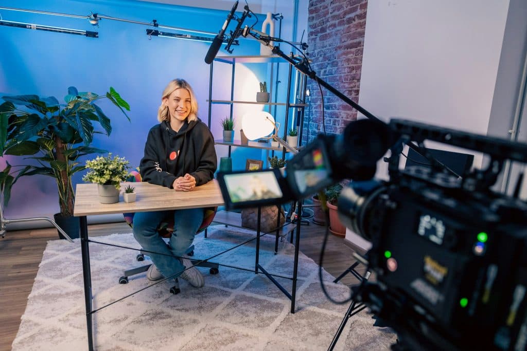Live streaming production setup