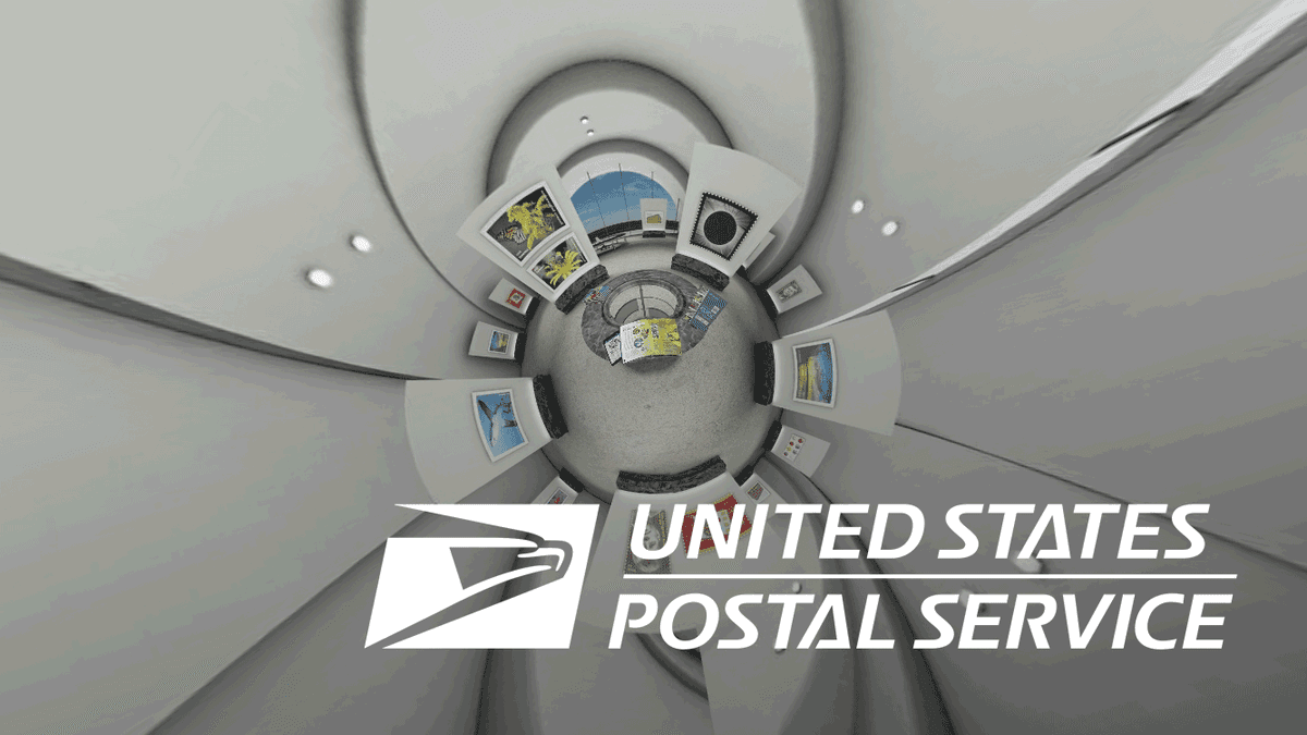 Building a VR Stamp Gallery With USPS